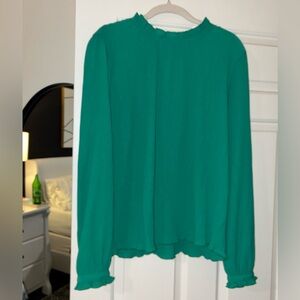 Ann Taylor Green Blouse